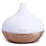 ASAKUKI 300ml Aroma Diffuser für Duftöle, Premium Ultraschall Luftbefeuchter...