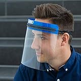 ABUS Face Guard Gesichtsschutz mit breitem Visier gegen Staub, Partikel und Bakterien -...