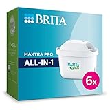 BRITA Wasserfilter-Kartusche MAXTRA PRO All-in-1 - 6er Pack (Halbjahresvorrat) -...