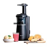 Panasonic Slow Juicer MJ-L501KXE Entsafter (Entsafter für Obst/Gemüse, Saftpresse,...