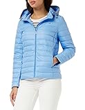 Tommy Hilfiger Damen Daunenjacke TH Essential Leicht, Blau (Hydrangea Blue), M