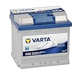 Varta Blue Dynamic 5524000473132 Autobatterien, C22, 12 V, 52 Ah, 470 A