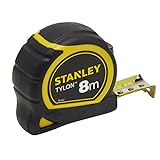 Stanley Bandmass Tylon (8 m, Tylon-Polymer Schutzschicht, verschiebbarer Endhaken,...