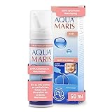 Aqua Maris Baby 50 ml, 100% natürliches Meerwasser Nasenspray für verstopfte nase I...