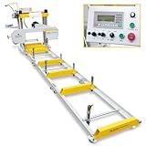 BAMATO Blockbandsäge BBSW-790PROA mit 5,9m Rollbahn | Automatischer Vorschub |...