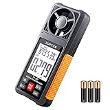 TopTes TS-301 Digitaler Windmesser mit 2,26-Zoll-LCD-Bildschirm Anemometer Handheld...