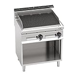 GGM Gastro | GLB879G | Gas Lavasteingrill (13,8 kW)