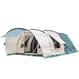 Skandika Tunnelzelt Hafslo 5 Sleeper Protect | Campingzelt für 5 Personen, Sleeper...