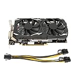 Gaming Grafikkarte, RX 580 Grafikkarte 8GB GDDR5 256bit Unterstützung 8K 16 PCI Express...