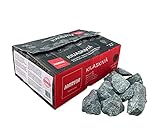 Original Harvia Saunasteine 20Kg finnische Diabas Dampfstein Aufgusssteine für Outdoor...