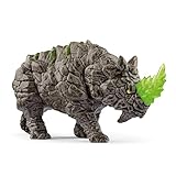 schleich 70157 Kampfrhino, ab 7 Jahren, ELDRADOR CREATURES - Spielfigur, 16 x 6 x 8 cm