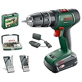 Bosch Akku Schlagbohrschrauber UniversalImpact 18V (1 Akku, 18 Volt System, im Koffer) –...