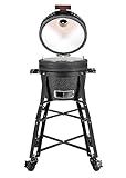 VESSILS Rollwagen für VESSILS 40,6 cm BBQ Grill - Eierhalter kompatibel mit VESSILS Grill...