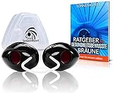 Sonnenkunst® Premium Solarium Schutzbrille - Verbessertes Konzept [2023] - inkl. E-Book...