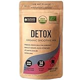 Numami Bio Detox Heidelbeer-Smoothie Pulver mit gesunder Spirulina, Atlantic Dulse und...