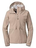 Schöffel Damen Jacket Lausanne L, Funktionsjacke mit Kapuze, wasserdichte Übergangsjacke...