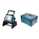 Makita ML003G LED-Baustrahler 18V-40V max. & 821551-8 MAKPAC Gr.3, 210 mm