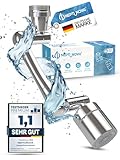 NEPTUNOVA® Wasserhahn Aufsatz 1440 Grad schwenkbar - Wasserhahn Verlängerung für Küche...