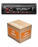 Autoradio Einbaupaket mit Pioneer MVH-S320BT passend für FIAT Punto Typ 188 | Bluetooth...