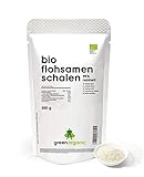 Bio Flohsamenschalen 99% Reinheit - Premium Qualität - laborgeprüft, ballaststoffreich,...