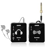 MS-1 Drahtloses In-Ear Monitoring-System, LEKATO Professionelles kabelloses 2.4G Stereo...