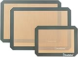Katbite Silikon Backmatte Dauerbackfolie Wiederverwendbar Silikon Backmatte BPA frei,...