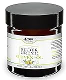 SILBERCREME 100ml mit Oliven-Öl und Kolloidalem Silber Creme Balsam Hautcreme Hautplege...