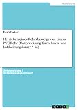 Herstellen eines Rohrabzweiges an einem PVC-Rohr (Unterweisung Kachelofen- und...