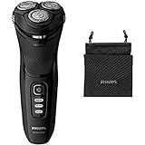 Philips Shaver Series 3000 - Elektrischer Nass- und Trockenrasierer für Herren mit...