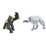 SCHLEICH 42512 Figur, Mehrfarbig & 70147 Eistiger, für Kinder ab 7-12 Jahren, ELDRADOR...