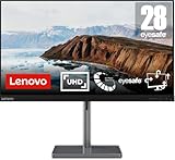 Lenovo L28u-35 71,12 cm (28 Zoll, 3840x2160, 4K UHD, 60Hz, WideView, 300nits, entspiegelt)...