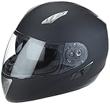 Protectwear H520-ES-XL Motorradhelm,Integralhelm mit Integrierter Sonnenblende, Größe...