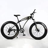 GLJY Fat Tire Adult Mountainbike, leichte Cruiser-Bikes mit hohem Kohlenstoffgehalt, Beach...