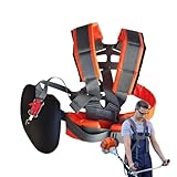 Weedeater Gurt - Rasenmäher Rucksack Geschirr - Ergonomischer Komfort Freischneider...