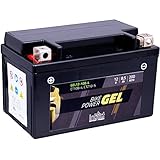 intAct - GEL MOTORRADBATTERIE | Batterie mit +30% Startleistung. Für Roller, Motorrad...