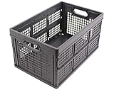 KLAPPBOX 45 LITER, stabile Transportbox, Made in Germany, 52,5x34,5x28 cm, Einkaufskiste...