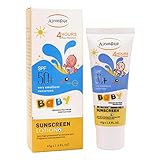 Baby-Sonnencreme - SPF 50 Natural Sunscreen Oil-Control Feuchtigkeitscreme,Beruhigende...