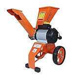 Forest Master Garten Holzhacker 4 PS Direktantrieb 2800 W Elektromotor Holzhackmaschine...