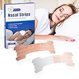 QOEOTUY Nasenpflaster Schnarchen - 30 Stück Nasenpflaster Besser Atmen - Anti Schnarch...