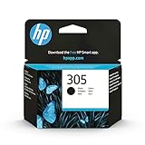 HP 305 (3YM61AE) Original Druckerpatrone Schwarz für HP DeskJet 27xx, 41xx, HP ENVY 60xx,...