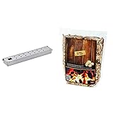 RÖSLE Räucherbox VIDERO Edelstahl, Hochwertige Smokerbox für Raucharoma im Gasgrill &...