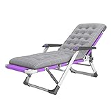 -Handläufe Heavy Duty Deck Chair Zero Gravity Chairs | Garten-Außenterrasse-Sonnenliegen...