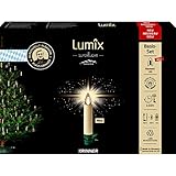 Lumix® SuperLight Bavaria Mini von KRINNER kabellose LED Christbaumkerzen...