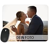 Mauspad mit eigenem Foto Bedrucken - Mousepad selbst gestalten - 23x19cm – Geschenke...