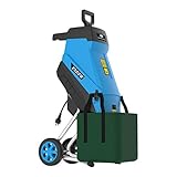 Güde 94372 Gartenhäcksler GH 2501 (Wartungsarm, Selbsteinzug, 45Liter Fangsack,...