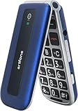 artfone Seniorenhandy ohne Vertrag, Klapphandy Mobiltelefon mit Großen Tasten, Dual SIM,...