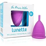Lunette Menstruationstasse - Lila - Model 2 für normale oder starke Blutung – (EN...