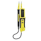 TROTEC Spannungsprüfer BE20 zweipoliger Spannungstester Multi Tester AC/DC Tester...