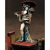 Perky Orientalische Dame Und Drache Resin Model Figur, Statue Skulptur Deko, Garage Kit...