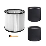 SUNWE Ersatz-HEPA-Filter. Kompatibel for Shop Vac 90304 90350 5 Gallonen und große Nass-...